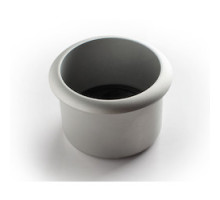 SALAMANDER DESIGNS  FI/CP6/SA                 Round: Pen holder - Satin Aluminum