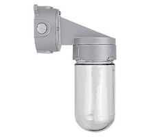 THOMAS & BETTS  VXWG-11   Wall Mount Cross Feed Cap and Globe, Hub Size 1/2 Inch, Aluminum, with Socket with Leads, Gasket, Screws, 4 Closure Plugs and Cast Mounting Lugs, 100 Watt Maximum