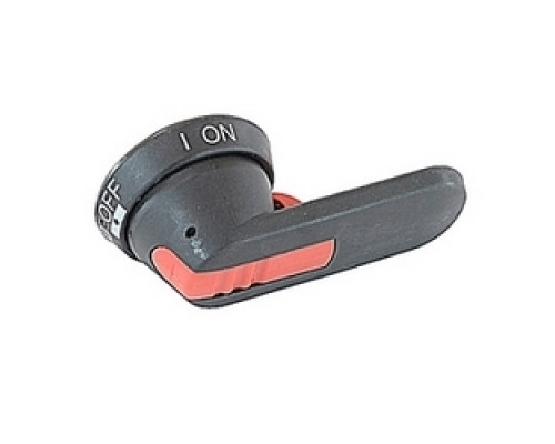 ABB  OHB95J12   Red and black 95mm pistol handle, accepts a 12mm square shaft, protection according to NEMA 12