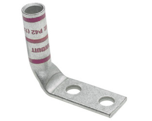 PANDUIT  LCC2-10AWF-Q                 CuLugLBW 2Hole #2AWG #10 .63 90PKG25