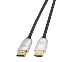 VANCO  UHD8K50                 Certified Active Ultra High Speed HDMI Cable With SecureFit 48Gbps, 8K@60Hz, 4:4:4 And 4K@120Hz, HDR/Dolby Vision/HGR, 32 Ch Audio, eARC, Ce, Cl3 - Length: 50Ft.