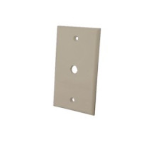 VANCO  120065                 Coax Cable Feed-Thru Wall Plate, Lt. Almond
