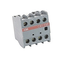 ABB  CA5-04E   4 pole front mounted instantaneous auxiliary contact block with 4 NC contacts