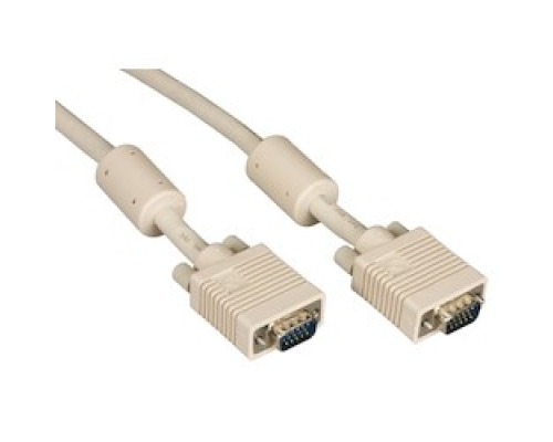 BLACK BOX NETWORK SERVICES EVNPS06-0003-MM         VGA Video Cable with Ferrite Core - Male/Male, Beige, 3-ft. 0.9-m