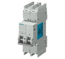 SIEMENS  5SJ4210-8HG41   Miniature Circuit Breaker, 240V, 14kA, 2-Pole, D, 10A, D=70 mm According To UL 489