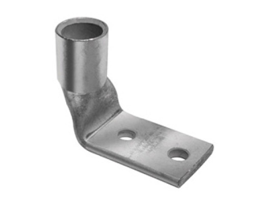 BURNDY YAV6CL2TC10FX90 518426         Copper Compression Lug, 2 Hole With Inspection Window, Short Barrel, #10 Stud, 6 AWG Flex & 6 AWG Solid & 6 AWG Stranded & 6 61/#24 DLO, Electro-Tin Plated, Blue, 0.63 Inch Stud Hole Spa