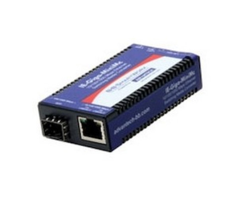 ADVANTECH IMC-370I-SFP-PS 856-18929  Industrial grade 10/100/1000 miniature media converter, IE-Giga-MiniMc with LFPt Switch , SFP