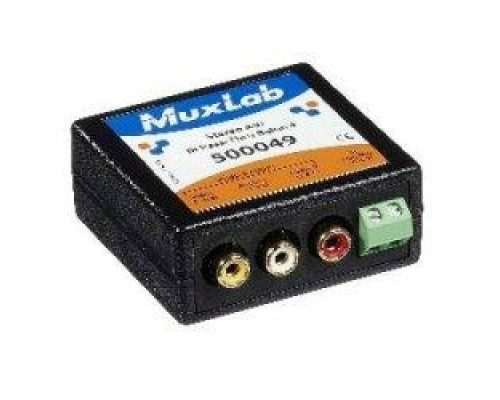 MUXLAB INC  500049                 Stereo AV/IR Pass-thru Balun, F