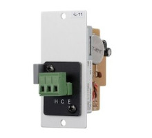 TOA ELECTRONICS INC  L-11ST                 Amplifier Line Input Module, Removable Terminal Block, 24 Volt DC, 5 Milliampere, 600 Ohm, 20 Hertz to 20 Kilohertz, 1.38