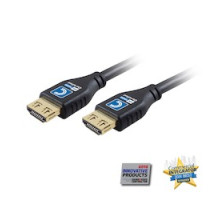 COMPREHENSIVE CONNECTIVITY  MHD18G-71/2PROBLK                 MICROFLEX PRO AV/IT CERTIFIED 4K60 18G HIGH SPD HDMI CBL W/ PROGRIP JET BLK 7.5F