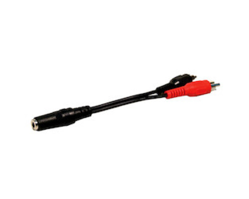 COMPREHENSIVE CONNECTIVITY  MJS/2PP-C                 3.5mm Stereo Jack to Two RCA Plugs 6 inch