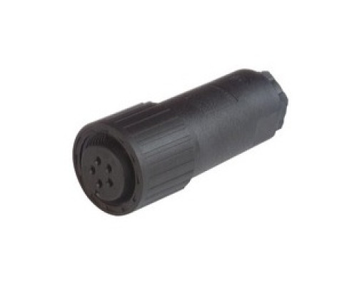 HIRSCHMANN  932841100   CM 06 EA 14S-5 S; Straight Cable Socket, strain relief by means of a clamp, 5 contacts, PG11, MIL-C 5015 bzw. VG 95 342, black housing, 10A 50V AC/DC