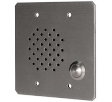 QUAM-NICHOLS COMPANY  CIS4/8                 2-gang Call-In Station, 8O, Vandal-Resistant, Stainless Steel