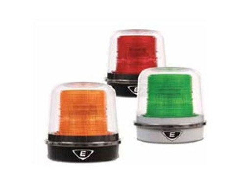 EDWARDS SIGNALING 94PLEDMR120AB 78264014045  94 Series Polaris TM Class LED Beacon, 120V AC @ 50/60 Hz, 0.250A, black base, red lens