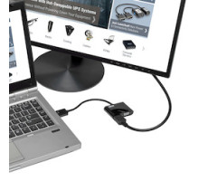 TRIPP LITE  P136-06N-HVV2BP                 Cable Assembly A/V, Adapter, DisplayPort 1.2 to VGA/HDMI, All-in-One Converter, Adapter, 4K X 2K