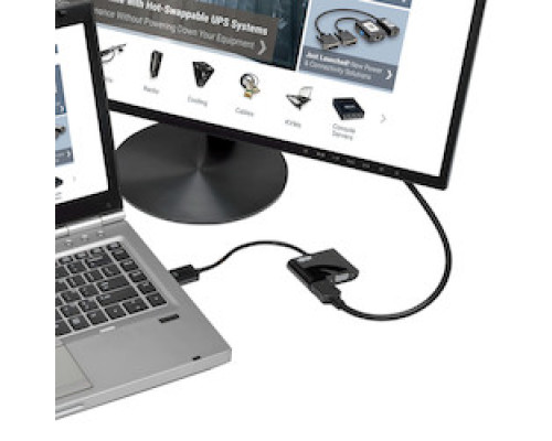 TRIPP LITE  P136-06N-HVV2BP                 Cable Assembly A/V, Adapter, DisplayPort 1.2 to VGA/HDMI, All-in-One Converter, Adapter, 4K X 2K