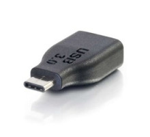 C2G  CG28868  CG28868                 USB-C Adapter, USB 3.0, USB-C Male to USB-A Female, 30 Volt, Black