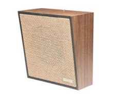 VALCOM V-1022C         One-Way Woodgrain Wall Speaker Weave