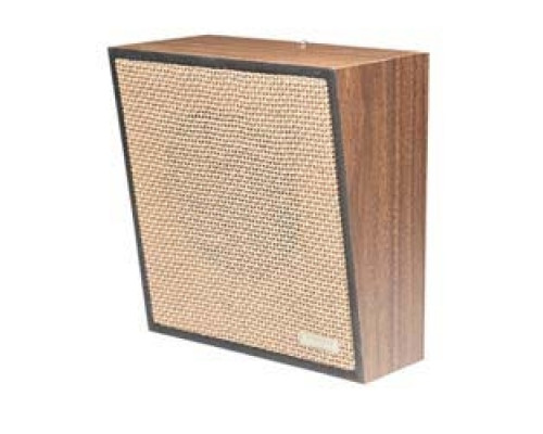 VALCOM V-1022C         One-Way Woodgrain Wall Speaker Weave