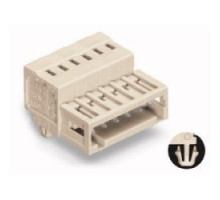 WAGO CORPORATION  734-304   MALE CONNECTOR 4 POLE PIN SPACING 3.5 MM / 0.138 IN 100% PROTECTED AGAINST MISMATING