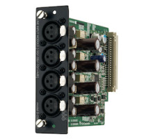 TOA ELECTRONICS INC  D-2000AD1                 Digital Mixer Microphone/Line Input Module, 4-Channel, 20 Hertz to 20 Kilohertz, 104 dB, 1.38