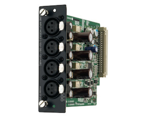 TOA ELECTRONICS INC  D-2000AD1                 Digital Mixer Microphone/Line Input Module, 4-Channel, 20 Hertz to 20 Kilohertz, 104 dB, 1.38