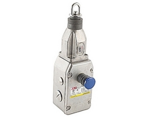 ABB  2TLA050202R1120   Stainless steel standard duty pull switch with 2 NC and 2 NO contacts, NPT connector and Estop