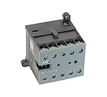 ABB  B7-30-10-01   Mini Contactor, Non Rev, 3Pole, 16A, 1NO Aux Cont 24 V AC Coil
