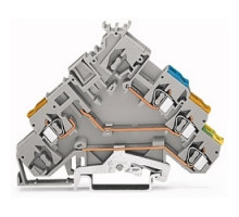 WAGO CORPORATION  280-575   ACTUATOR TERMINAL BLOCK GROUND CONNECTION FOR FUSE GRAY