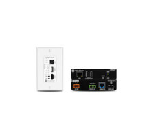 ATLONA TECHNOLOGIES  AT-OME-EX-WP-KIT                 Omega 4K/UHD HDMI Over HDBaseT TX Wall Plate/RX With USB, Control And PoE