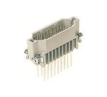HARTING  09210252601  9210252601   Han D Male Insert wire wrap: Han D 25 Position M Insert Wire Wrap