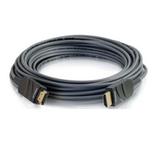 C2G  CG41371  CG41371                 HDMI Active Optical Cable, High Speed, Plenum, Male to Male, 4K at 30 Hertz Resolution, 6 Volt, 0.8 Watt, CMP Rated, 50’ Length, Gray