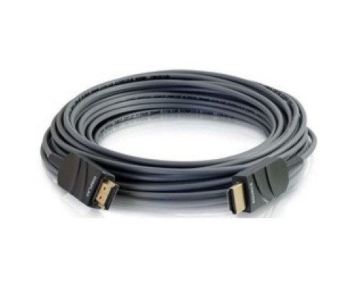 C2G  CG41371  CG41371                 HDMI Active Optical Cable, High Speed, Plenum, Male to Male, 4K at 30 Hertz Resolution, 6 Volt, 0.8 Watt, CMP Rated, 50’ Length, Gray