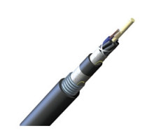 CORNING 012KUV-T4130D2N  Industrial LSZH TM Loose Tube, Gel-Free, Corrugated Armored Cable, 12 fiber, 62.5 um multimode OM1