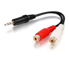 C2G  CG40422  CG40422                 Y-Cable, 3.5 MM Stereo Male to RCA Stereo Audio Male, 6