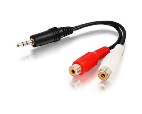 C2G  CG40422  CG40422                 Y-Cable, 3.5 MM Stereo Male to RCA Stereo Audio Male, 6