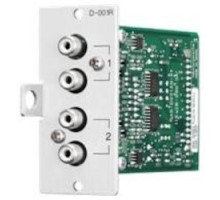 TOA ELECTRONICS INC  D-001R                 Mixer Amplifier Module, 2-Channel, +/-24 or 6 Volt DC, 20 to 20000 Hertz, 1.38