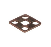 HIRSCHMANN  730232002   GSSNA 300-5 NBR light brown; Flat Gasket for Appliance Connector GSSNA..., material: NBR, temperature range: -30C to +90C