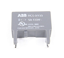 ABB  RC5-2/133   RC Coil Suppressor For Use WITH A45-A300 Contactor 50-133 V AC/DC