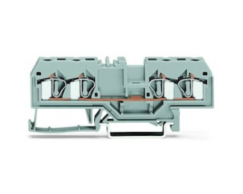 WAGO CORPORATION  281-653   THROUGH TERMINAL BLOCK 4 CONDUCTOR 281 SERIES ORANGE