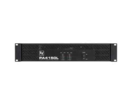 ELECTRO-VOICE  PA 4150L 120V                 Power Amplifier, 4-Channel, 120 Volt, 160 Watt, 101 dB Signal-To-Noise Ratio, 10 Hertz to 40 Kilohertz, 19.02