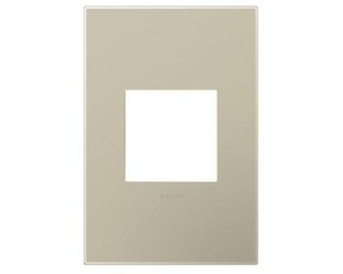 PASS & SEYMOUR  AWP1G2TM6                 TITANIUM - 1 GANG/2MODULE WALL PLATES