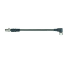 HARTING  21024545302   Harax Sensor Male: M8 male straight 3pol. without LED 0,6m