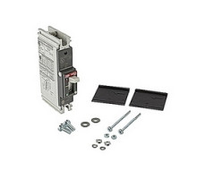 ABB  A1A020TW-1   1 pole, 20 amps rated at 240V AC and 125V DC, fixed trip point molded case circuit breaker, with a thermal magnetic trip device and 10kA at 240V AC and 5kA at 125V DC interrupt current rating