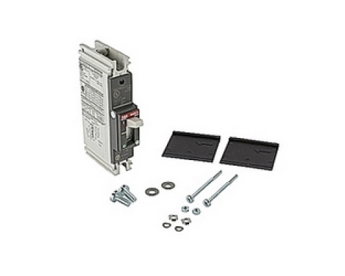 ABB  A1A020TW-1   1 pole, 20 amps rated at 240V AC and 125V DC, fixed trip point molded case circuit breaker, with a thermal magnetic trip device and 10kA at 240V AC and 5kA at 125V DC interrupt current rating