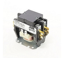 ABB  DP40C2P-C   2 pole, 40 amp, non-reversing, definite purpose contactor, 277V AC coil, industry standard mounting plate