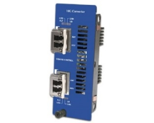ADVANTECH  IMC-790-2XFP  860-12100   Modular Protocol-Independent, 10 Gbps XFP Fiber Mode Converter - iMcV-10G Converter XFP