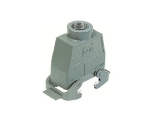 HARTING  09300240431  9300240431   Han B Hoods: Han B Hood Top Entry HC 2 Levers PG 29