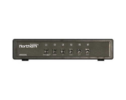 NORTHERN VIDEO  HDQS4L                 4-IN-1 HD ANALOG SWITCHER/ REAL TIME QUAD WITH LOOPING