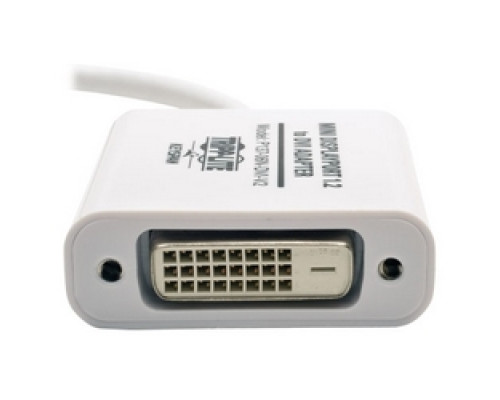 TRIPP LITE P137-06N-DVI-V2         Keyspan Mini DisplayPort 1.2 to DVI Active Adapter Converter Mini-DP Male to DVI Female , 6-in.